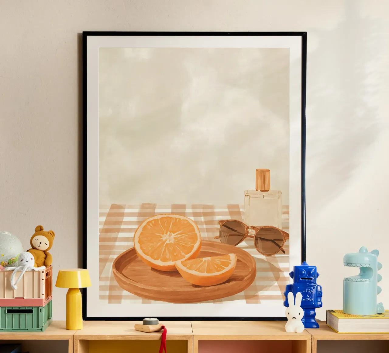 Sunny Day poster con telaio in alluminio da Gypsy Galleria
