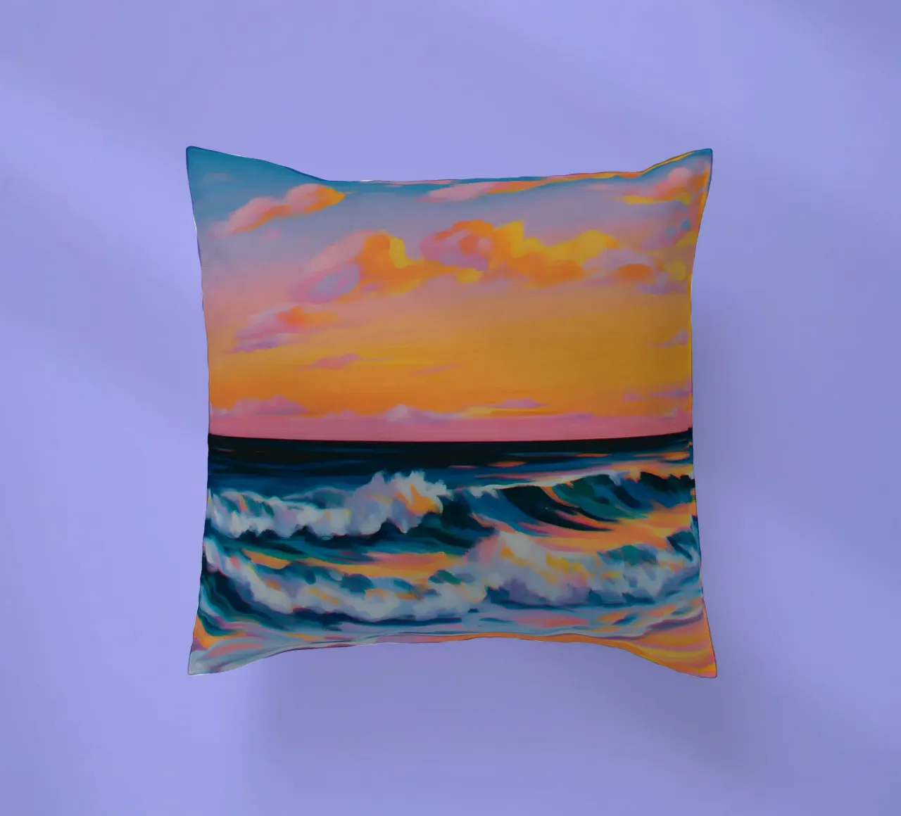 The Sea cuscino da Gypsy Galleria