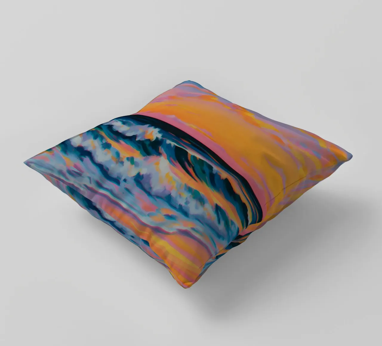 The Sea cuscino da Gypsy Galleria