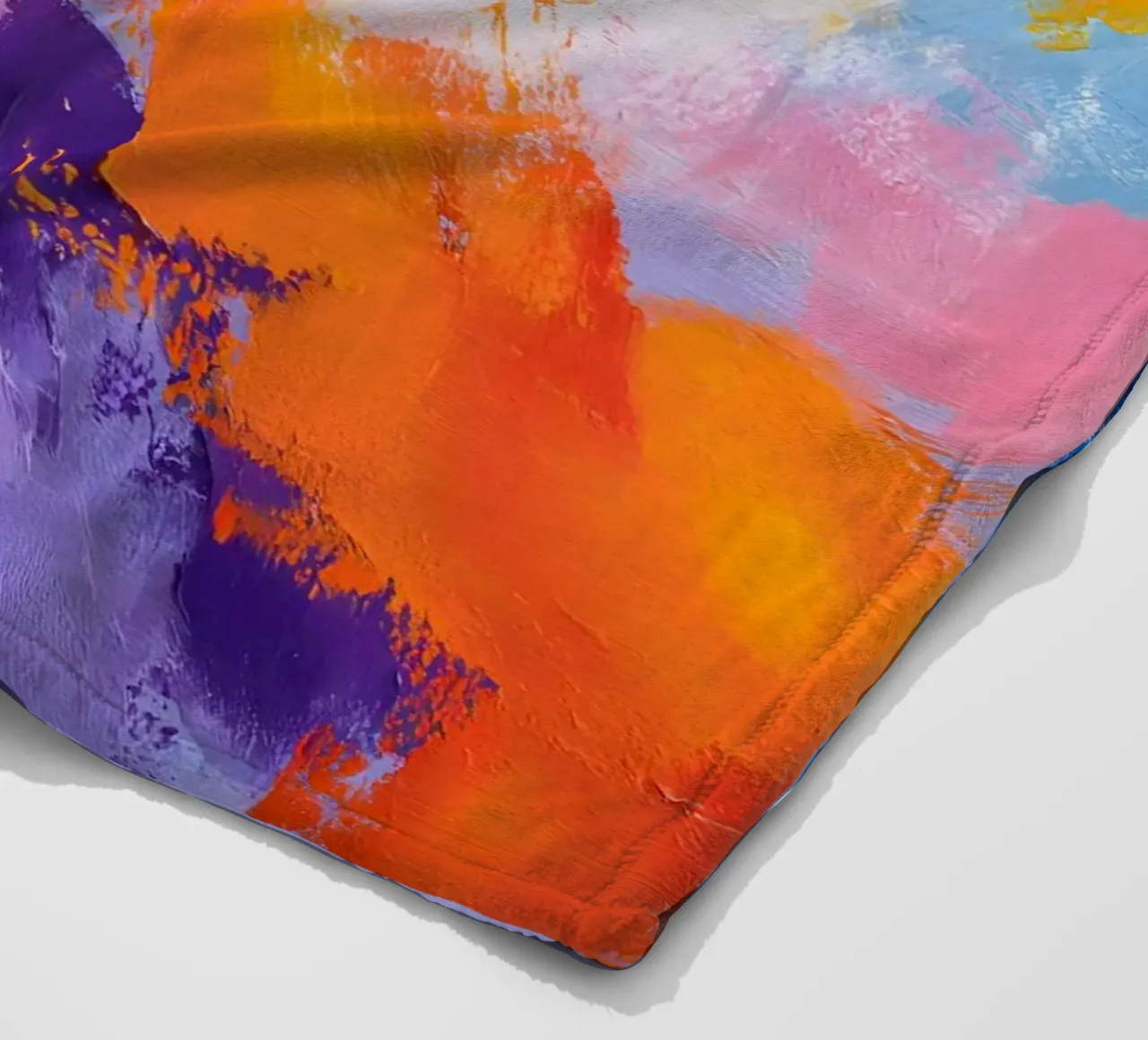 A Pop of Color coperta in pile da Gypsy Galleria