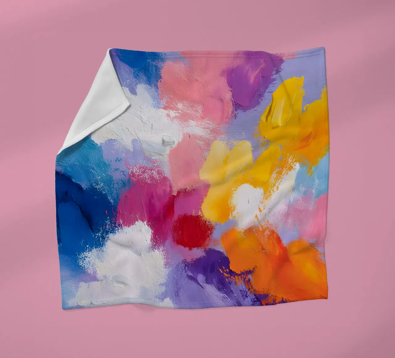 A Pop of Color coperta in pile da Gypsy Galleria