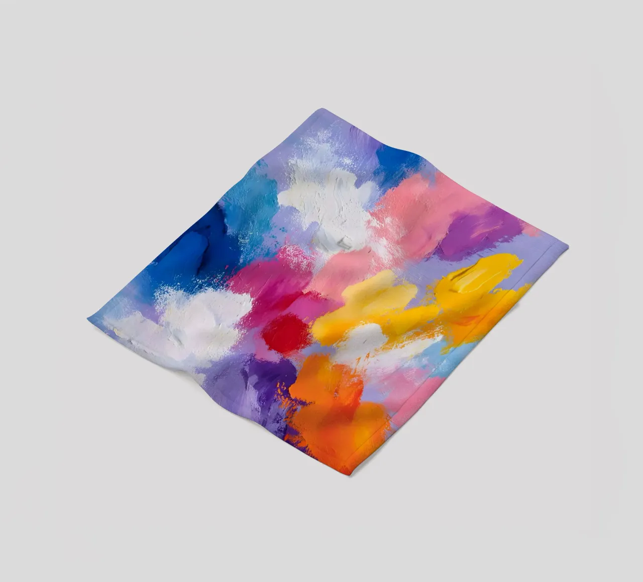 A Pop of Color coperta in pile da Gypsy Galleria