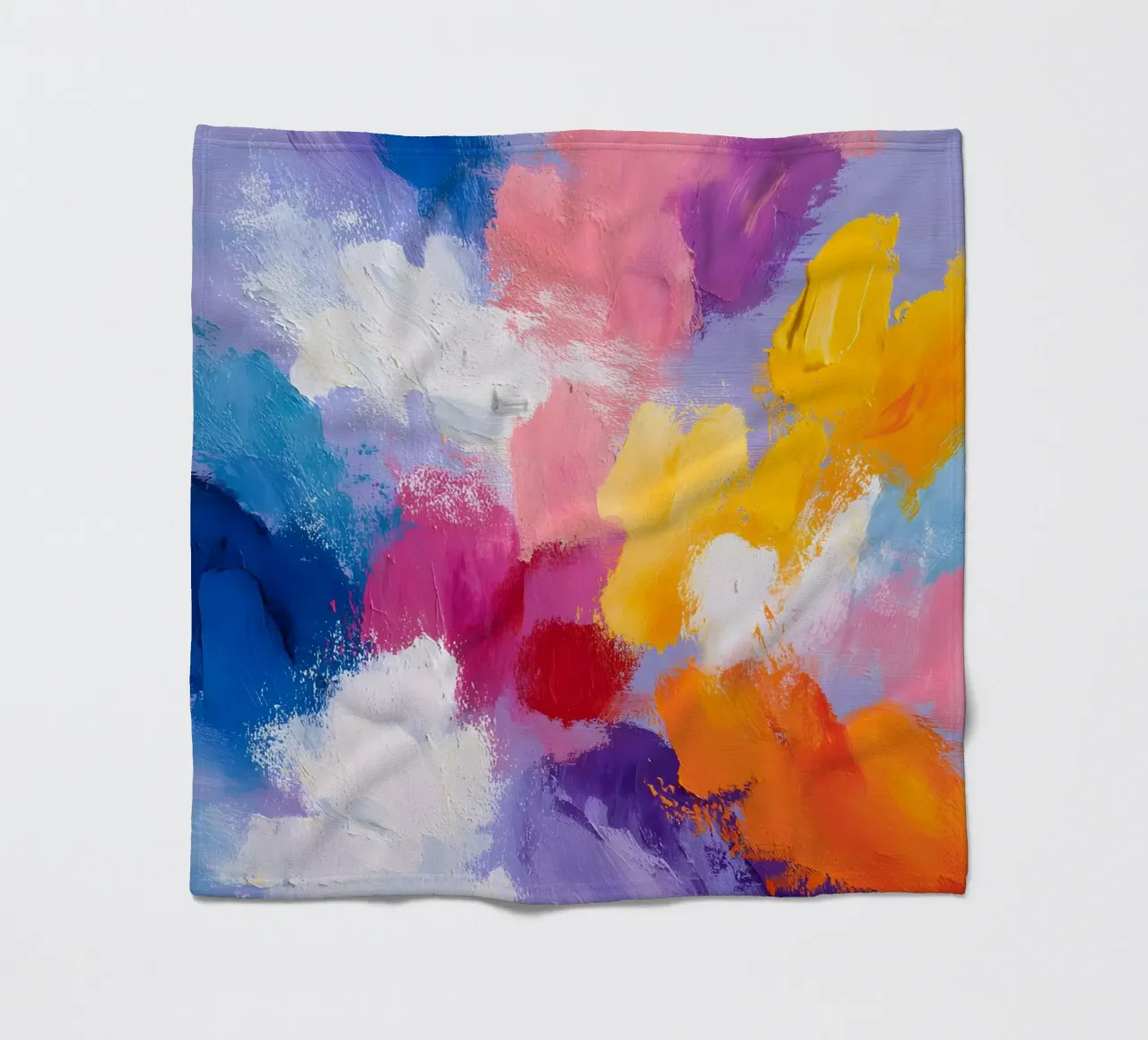 A Pop of Color coperta in pile da Gypsy Galleria