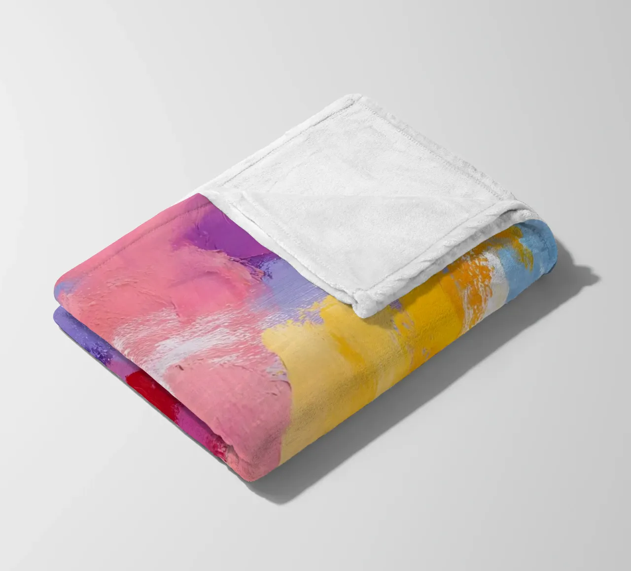 A Pop of Color coperta in pile da Gypsy Galleria