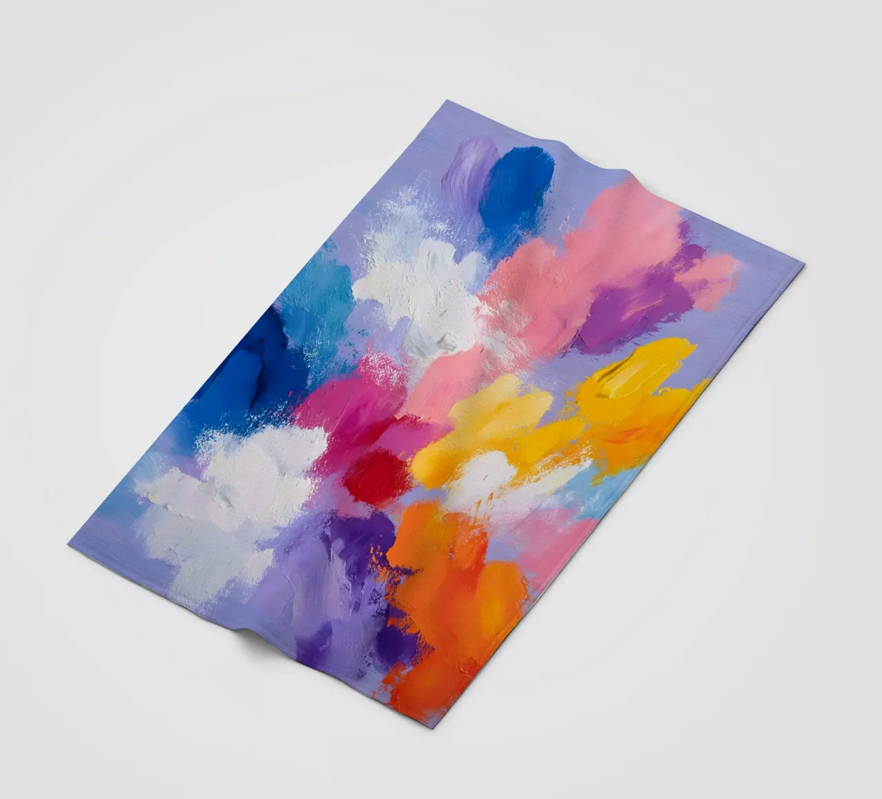 A Pop of Color coperta in pile da Gypsy Galleria