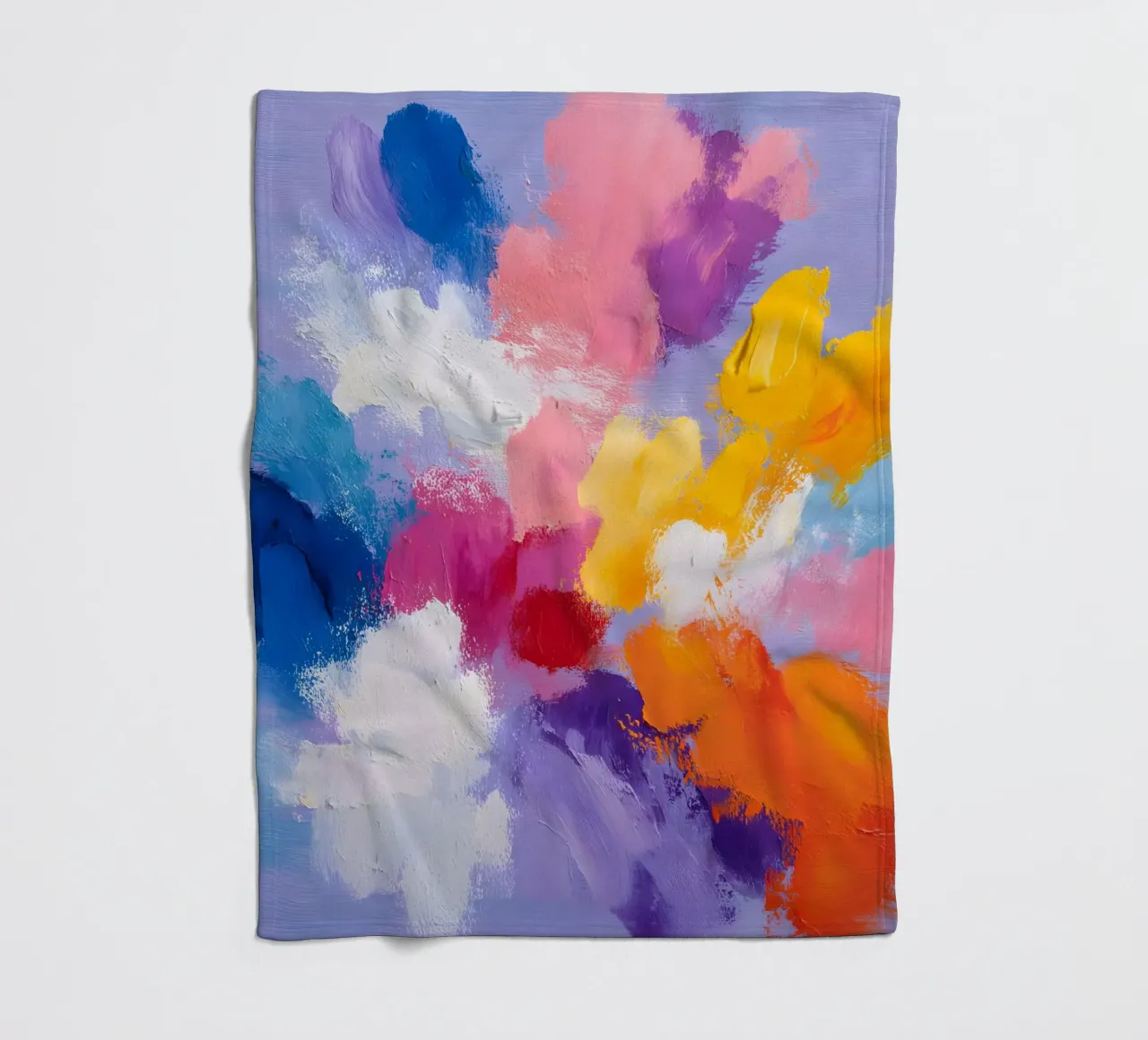 A Pop of Color coperta in pile da Gypsy Galleria