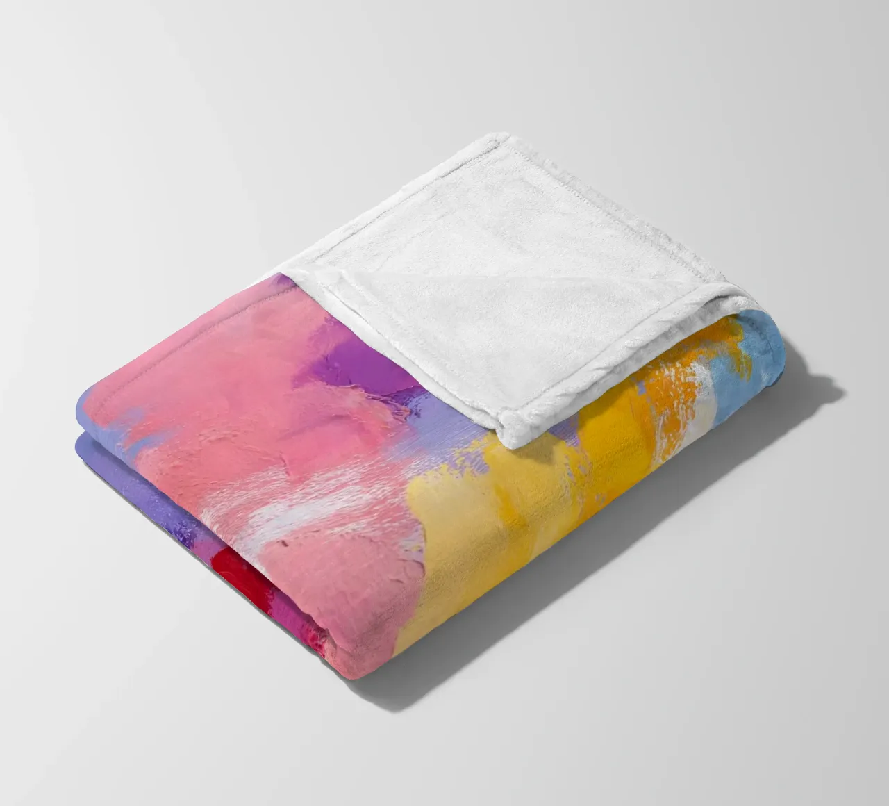 A Pop of Color coperta in pile da Gypsy Galleria