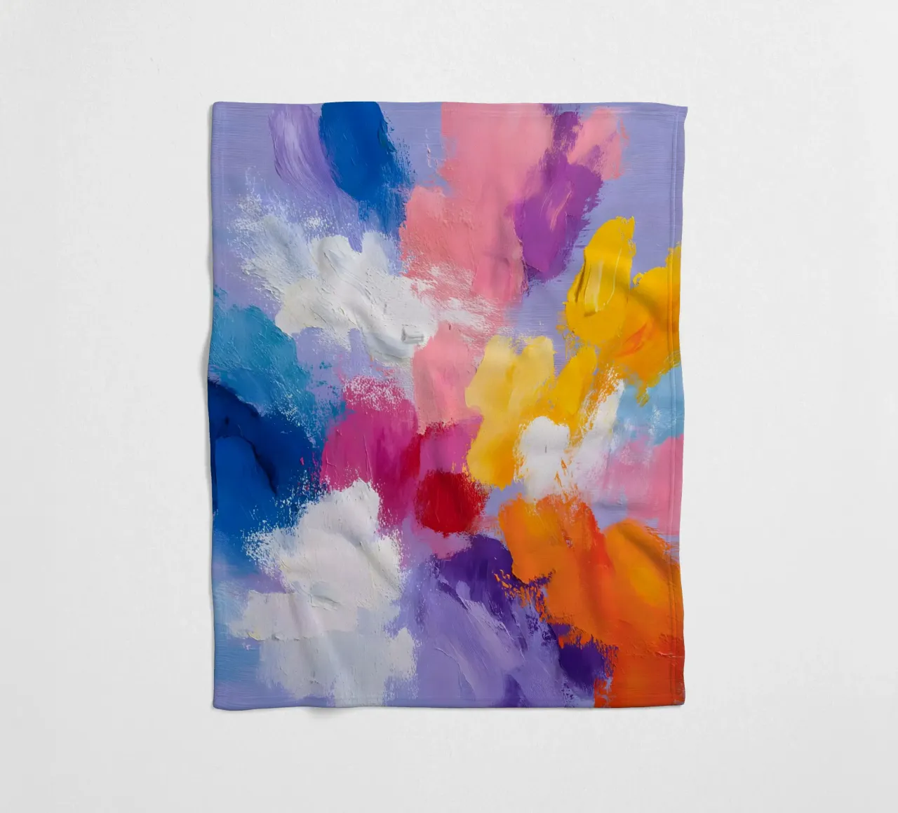 A Pop of Color coperta in pile da Gypsy Galleria