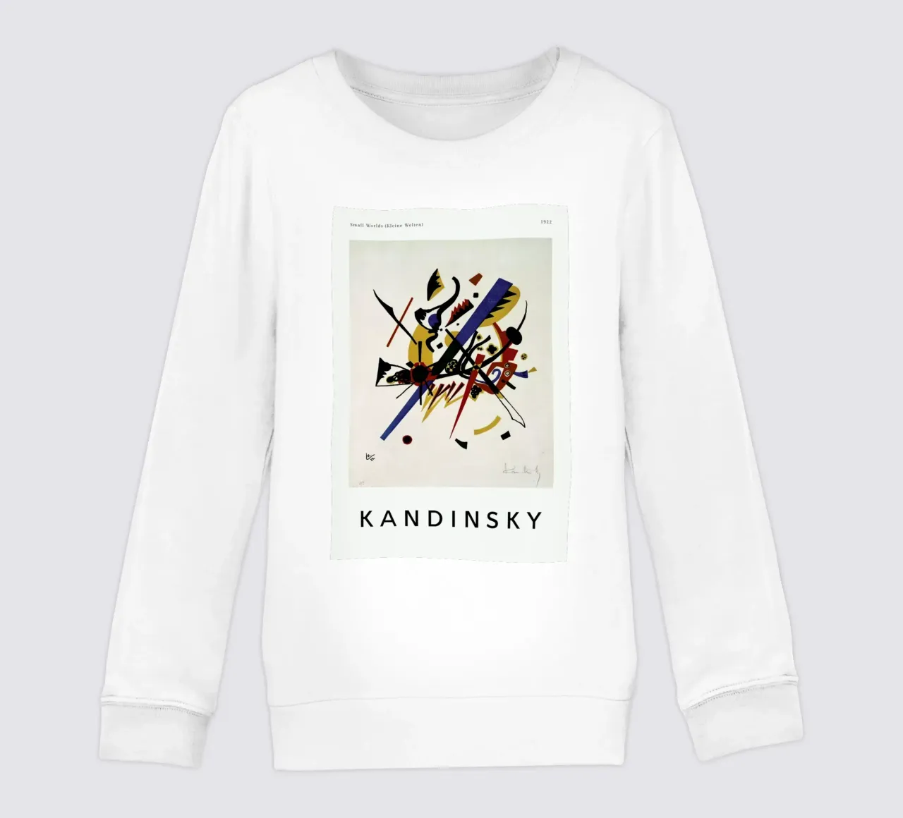 Kandinsky - Small Worlds felpa bambino da ARTOTHEK