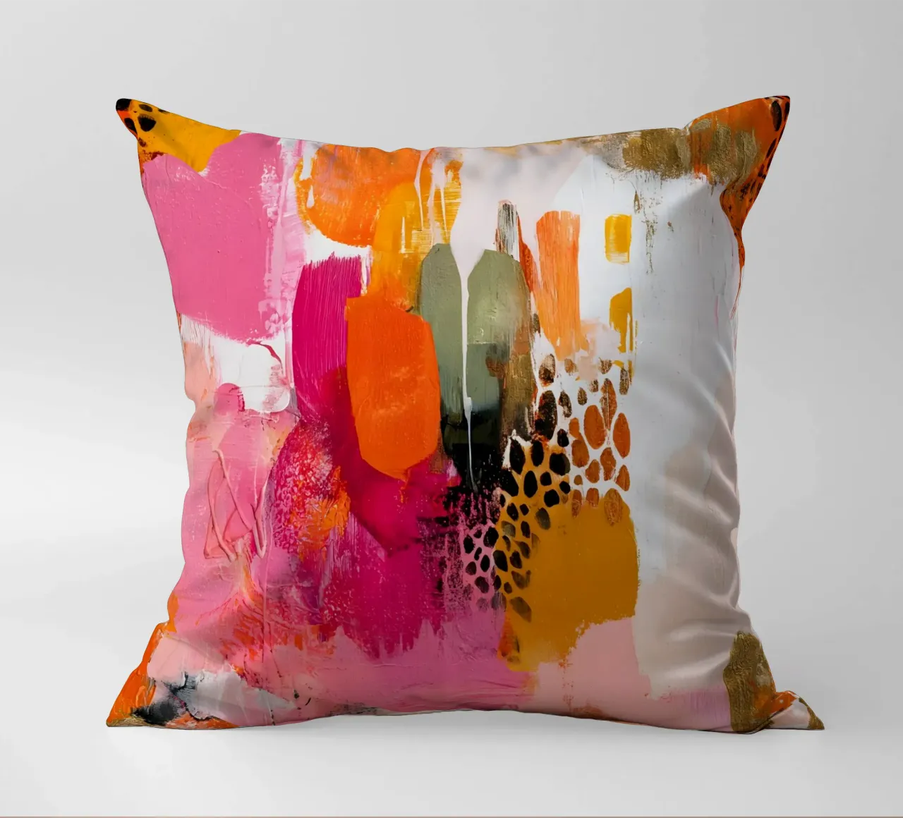 Colorful Abstract cuscino da Gypsy Galleria