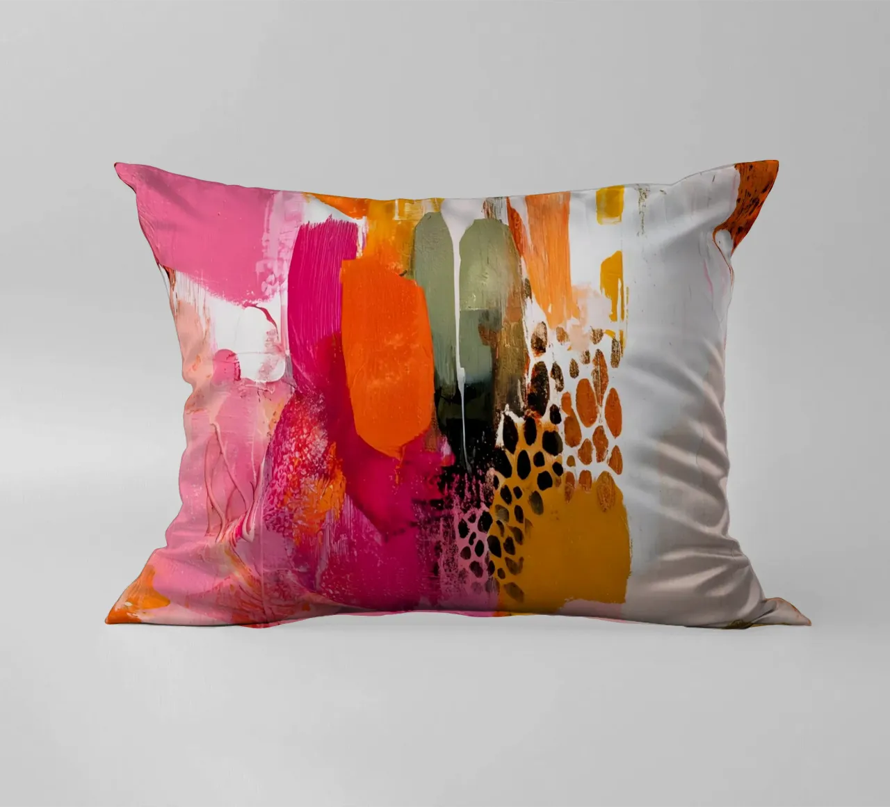 Colorful Abstract cuscino da Gypsy Galleria