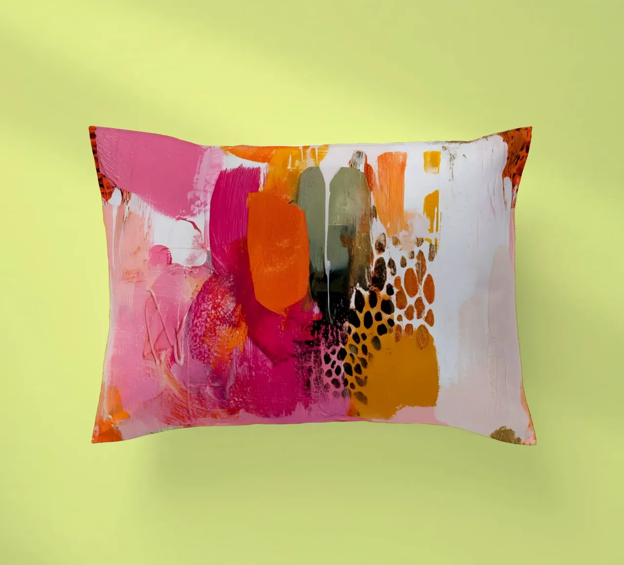 Colorful Abstract cuscino da Gypsy Galleria