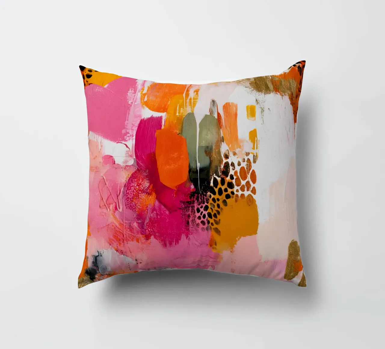 Colorful Abstract cuscino da Gypsy Galleria