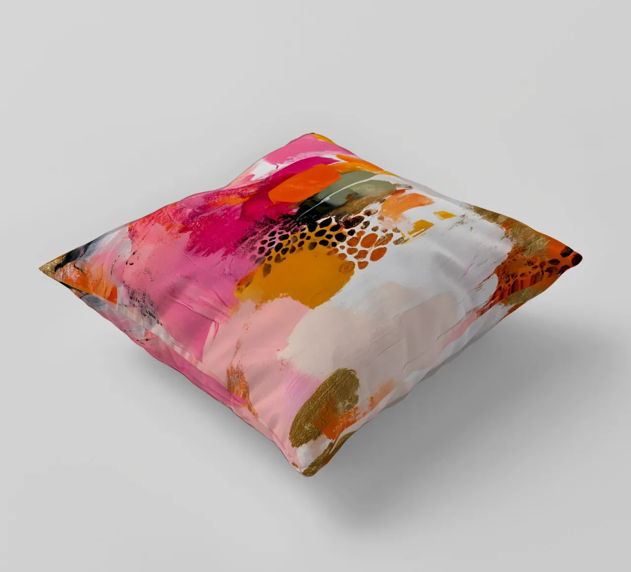 Colorful Abstract cuscino da Gypsy Galleria