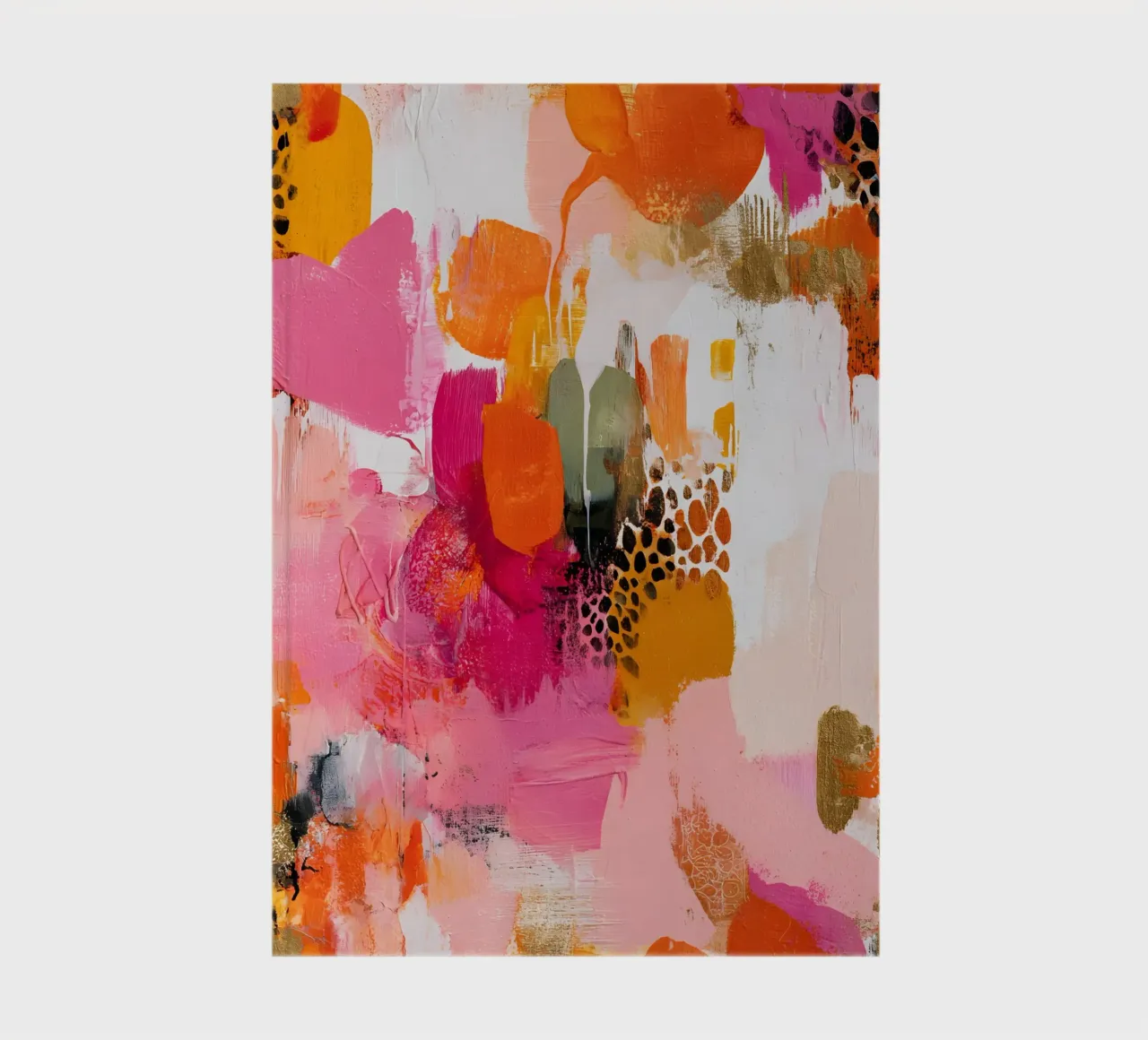 Colorful Abstract notebook by Gypsy Galleria