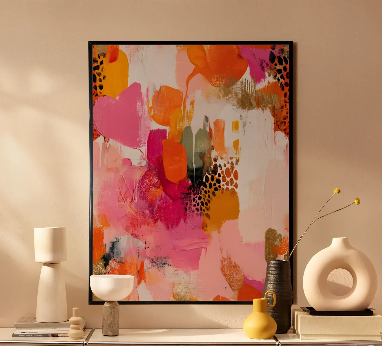 Colorful Abstract poster da Gypsy Galleria