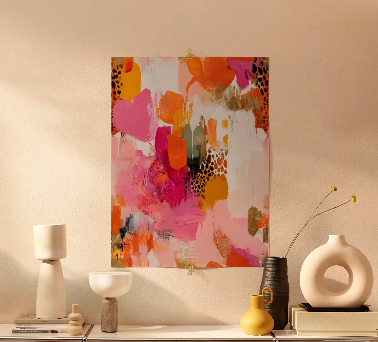 Colorful Abstract poster da Gypsy Galleria