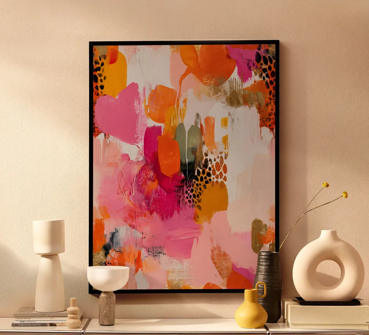 Colorful Abstract poster da Gypsy Galleria