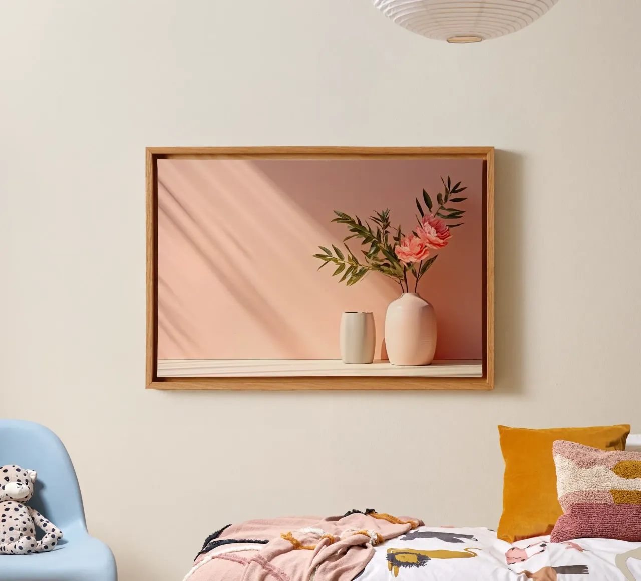 Wall-art by Imagine canvas with Floater frame by Imagine