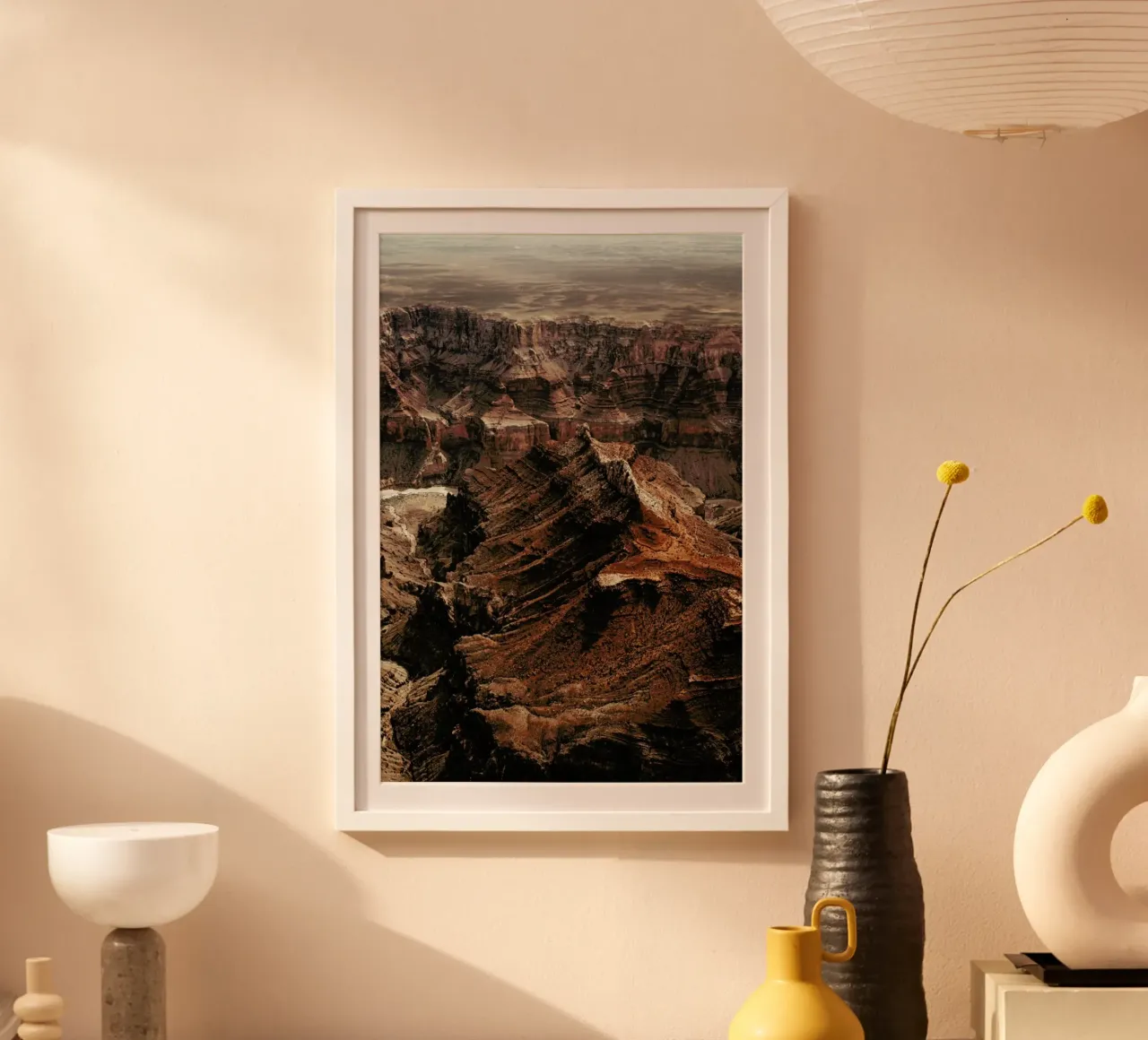 Mountain Tops Of Grand Canyon poster da Sebastian Hilgetag