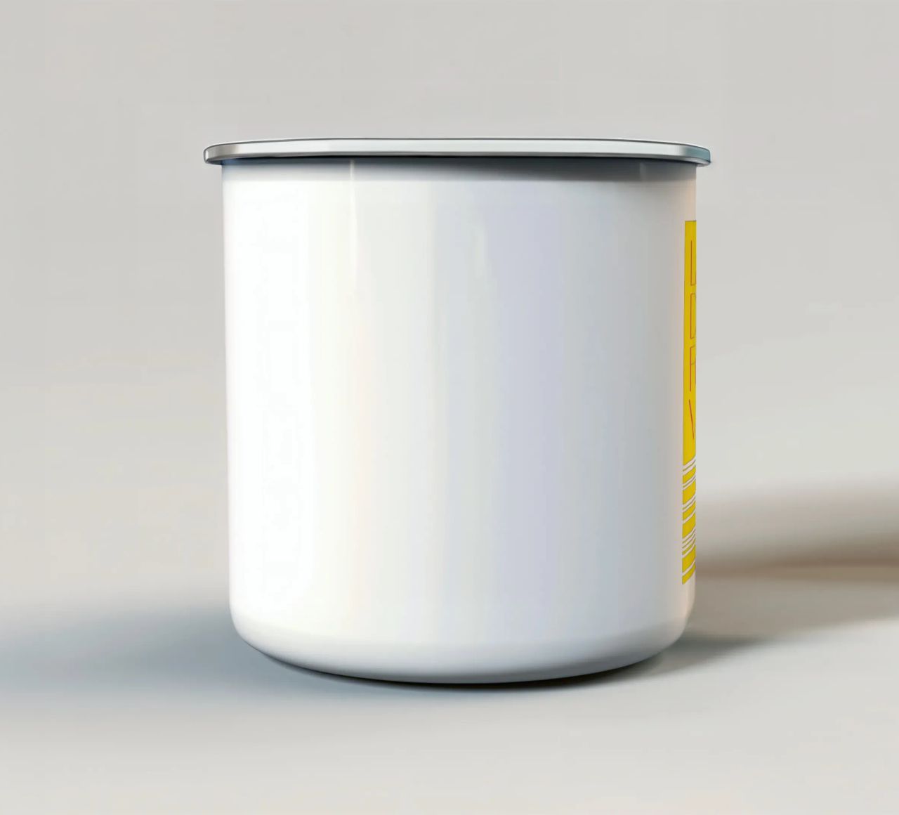 Vita tazza in smalto da Flo Klein