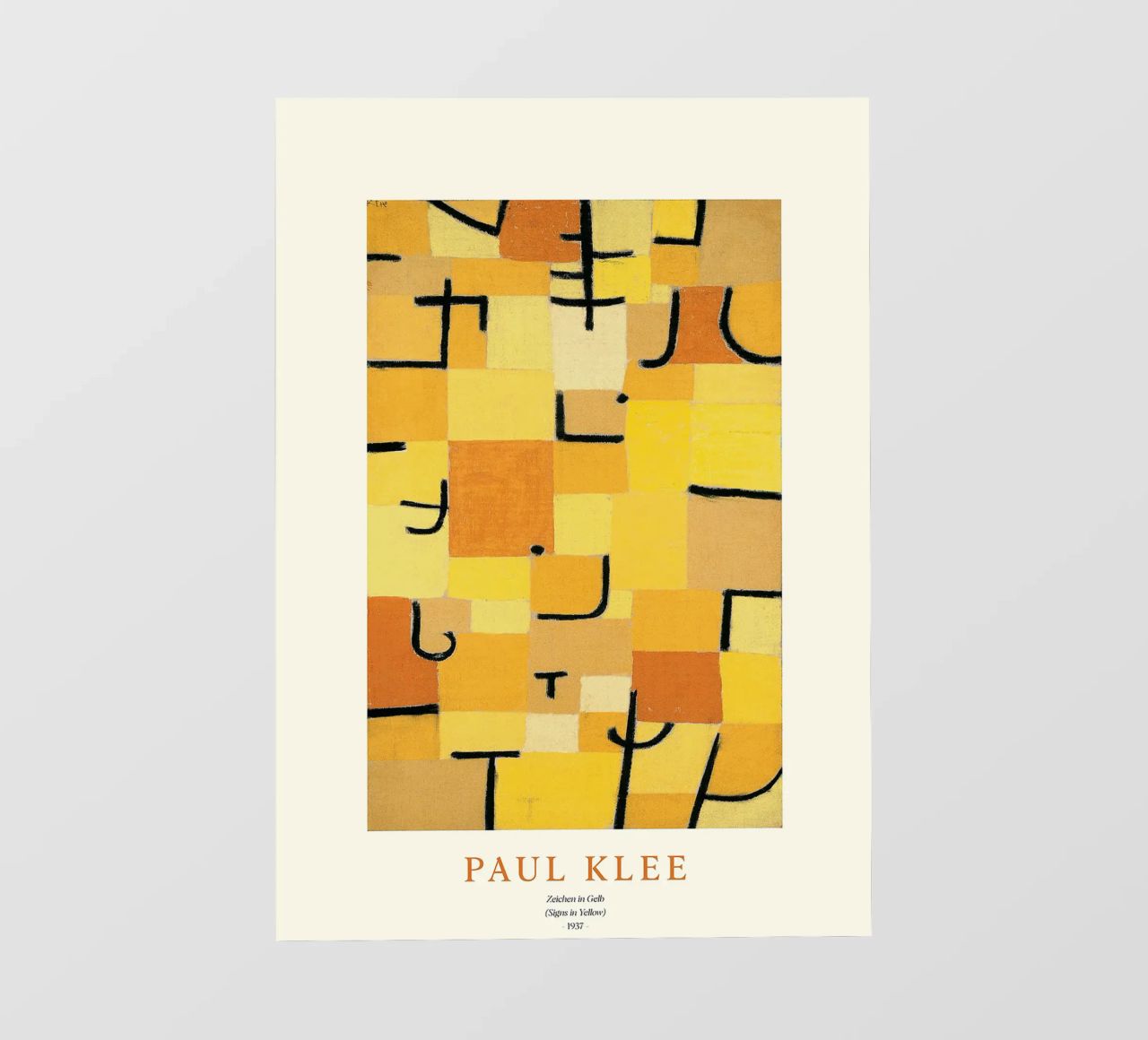 Signs in Yellow papier peint photo de Attaboy Dsgn