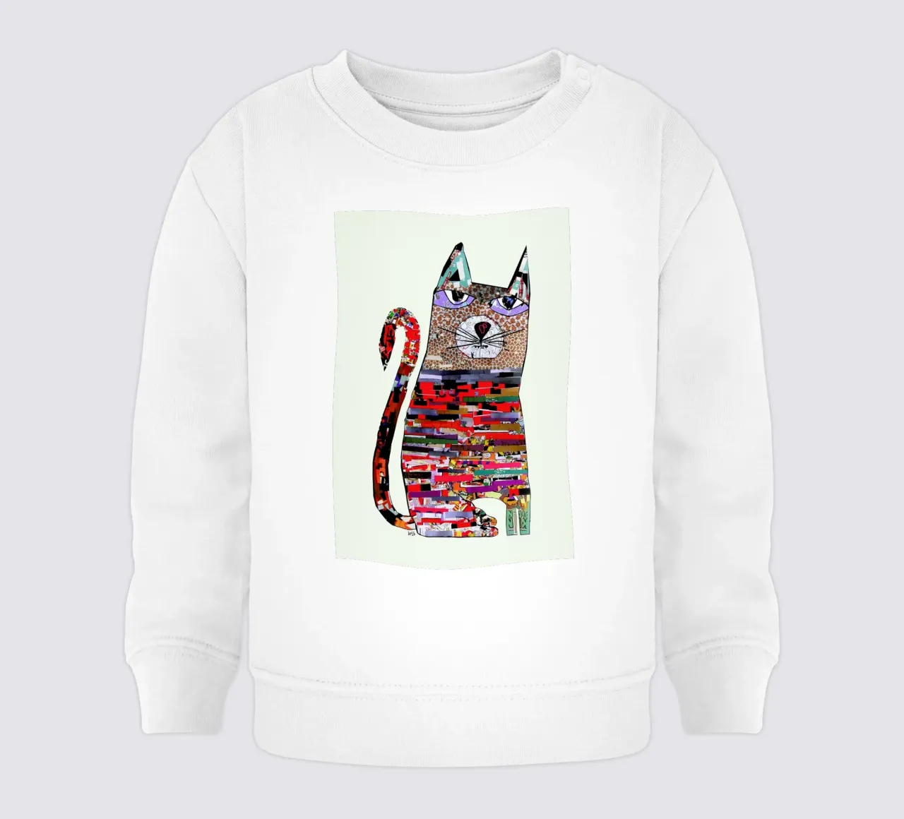 pepper cat felpa neonato da Brian Buckley