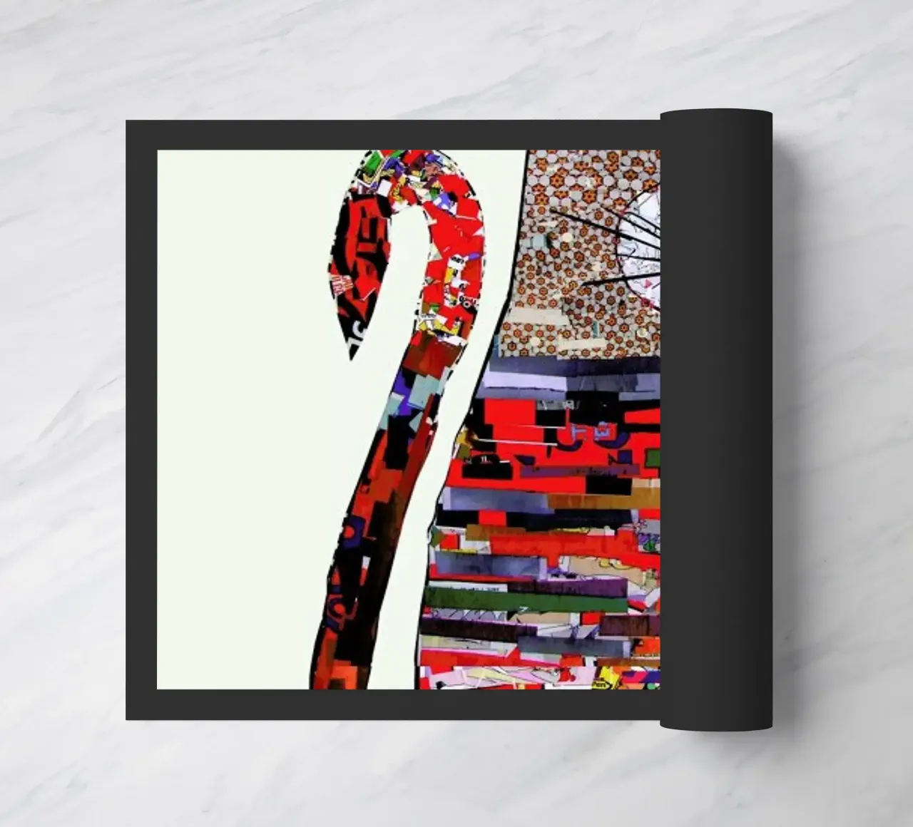 pepper cat doormat by Brian Buckley