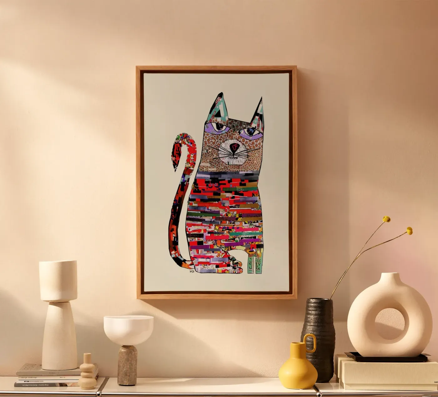 pepper cat tela da Brian Buckley