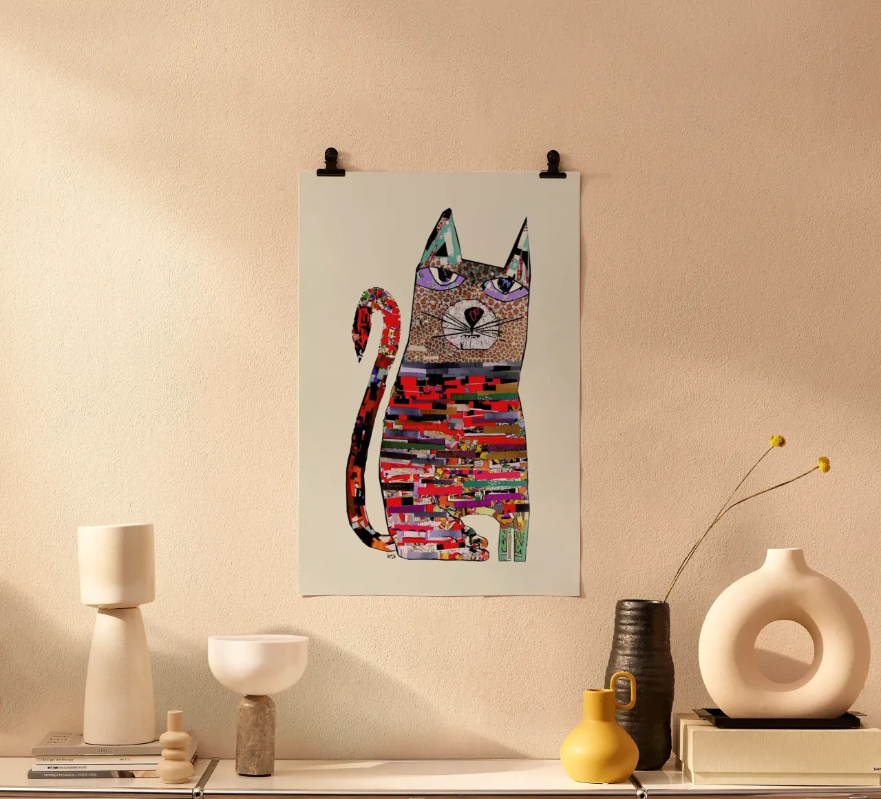 pepper cat poster da Brian Buckley