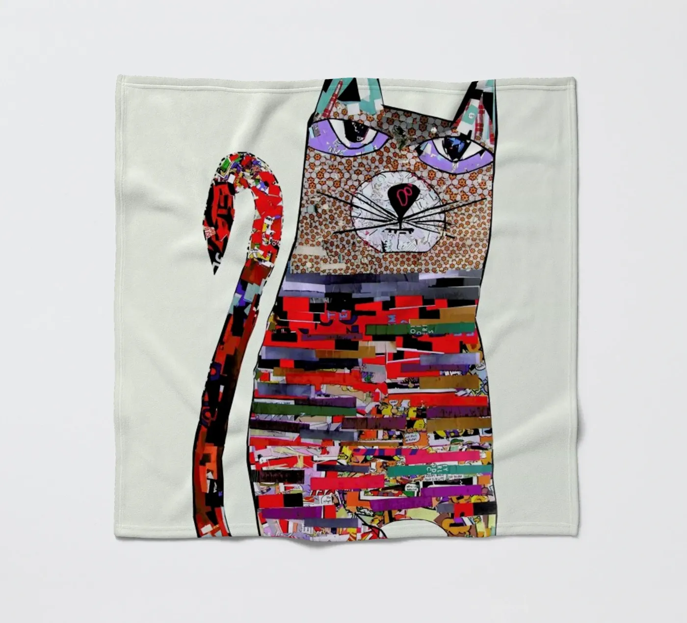 pepper cat coperta in pile da Brian Buckley