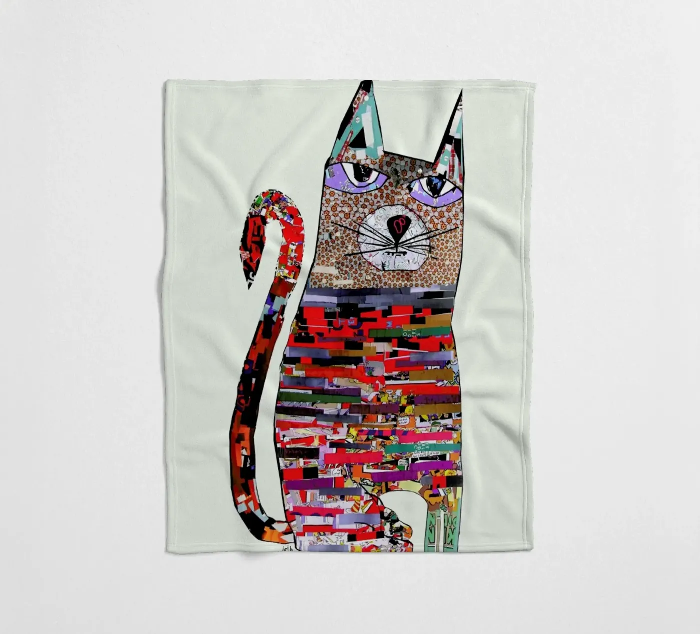 pepper cat coperta in pile da Brian Buckley