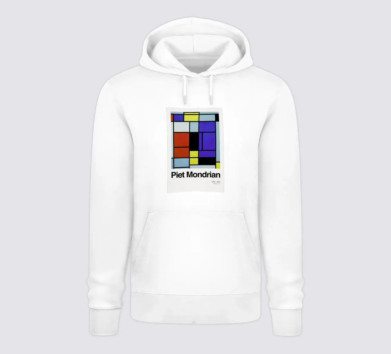Mondrian - Tableau No.1 felpa con cappuccio da ARTOTHEK