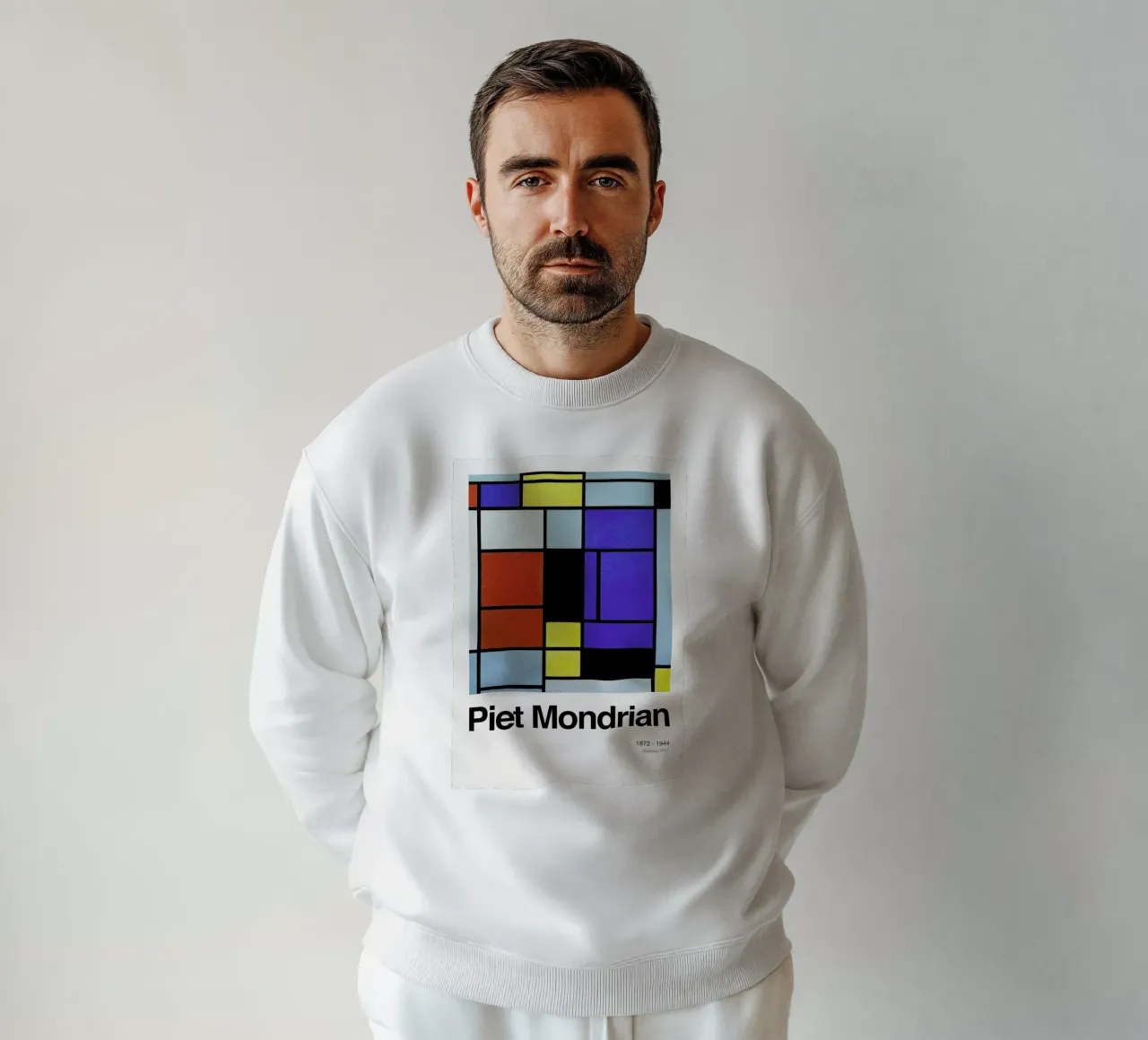 Mondrian - Tableau No.1 felpa da ARTOTHEK