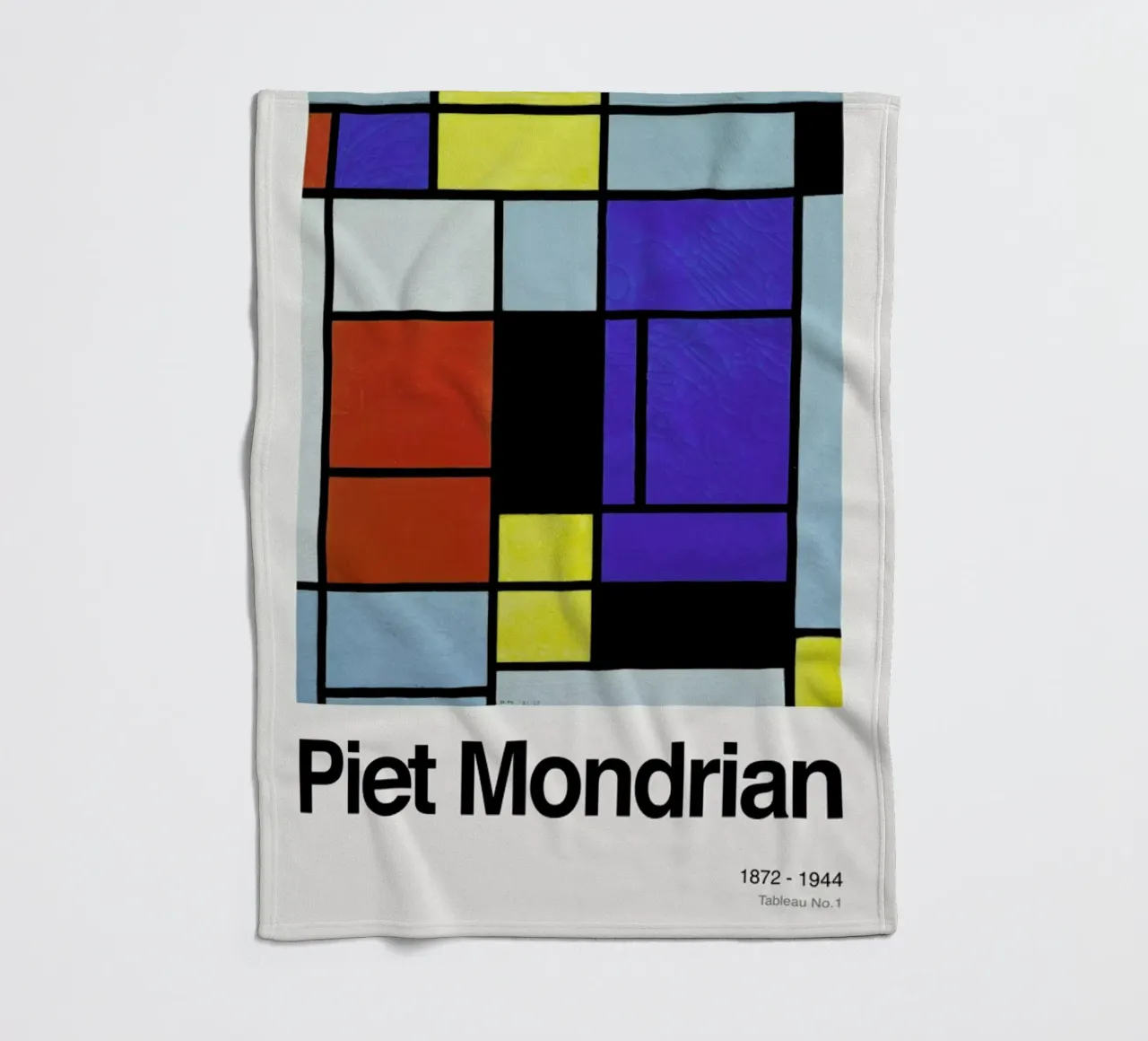 Mondrian - Tableau No.1 coperta in pile da ARTOTHEK