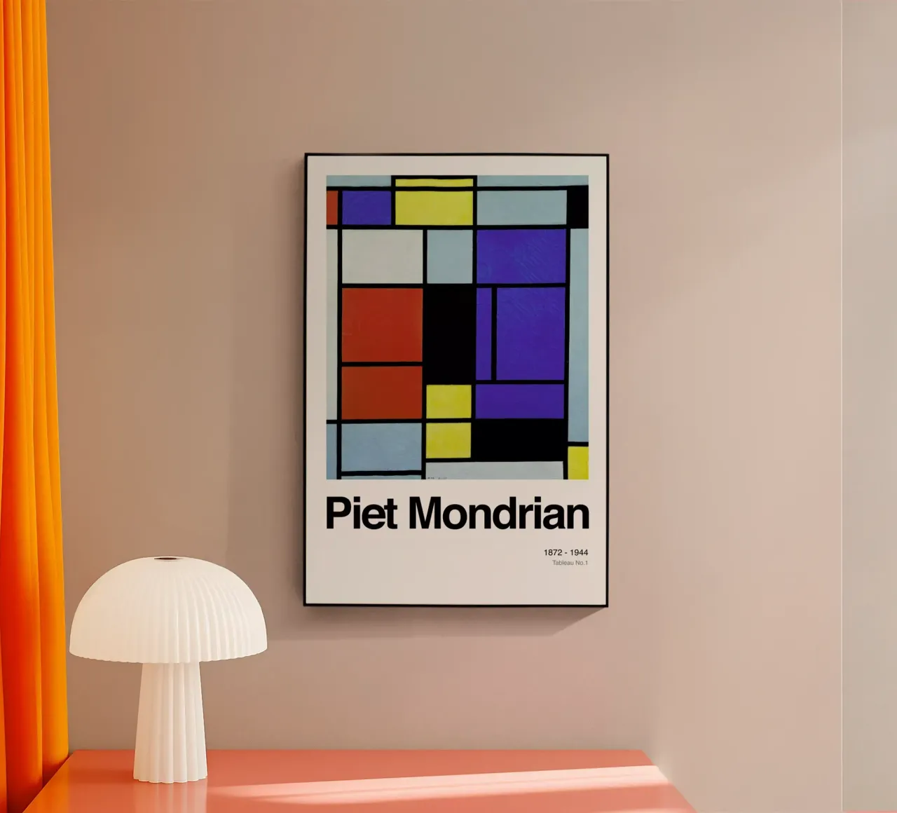 Mondrian - Tableau No.1 plexiglass da ARTOTHEK