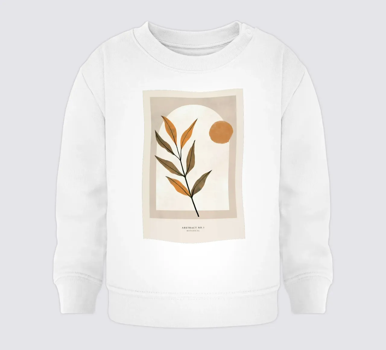 Botanical felpa neonato da Graphite