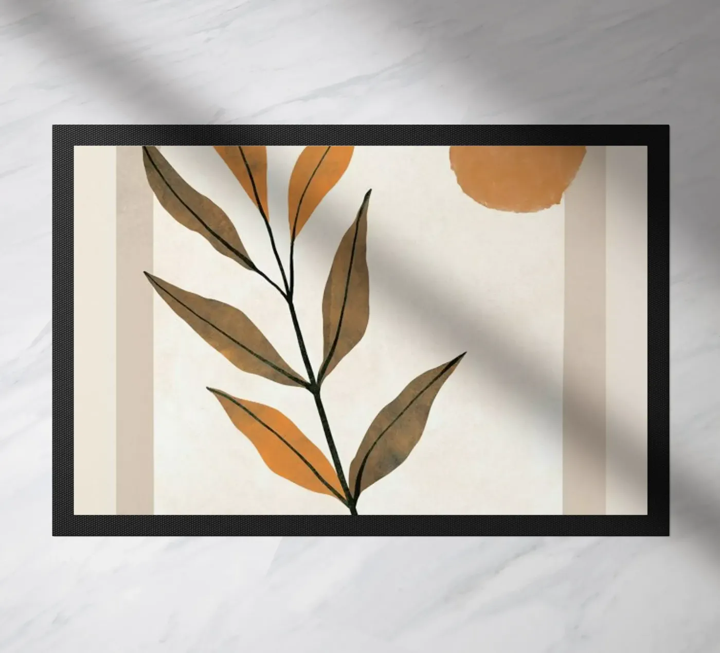 Botanical doormat by Graphite