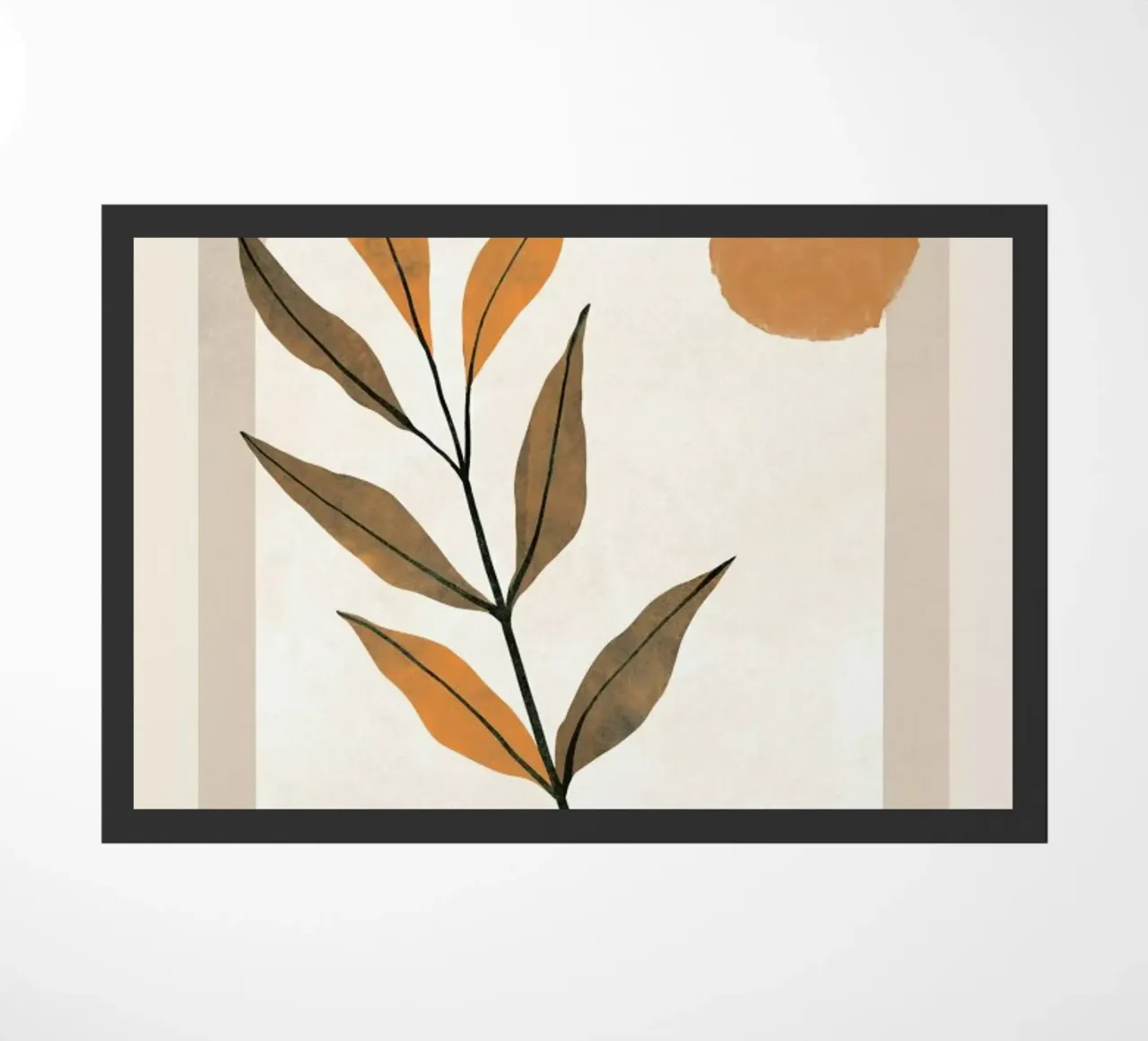 Botanical Fußmatte von Graphite