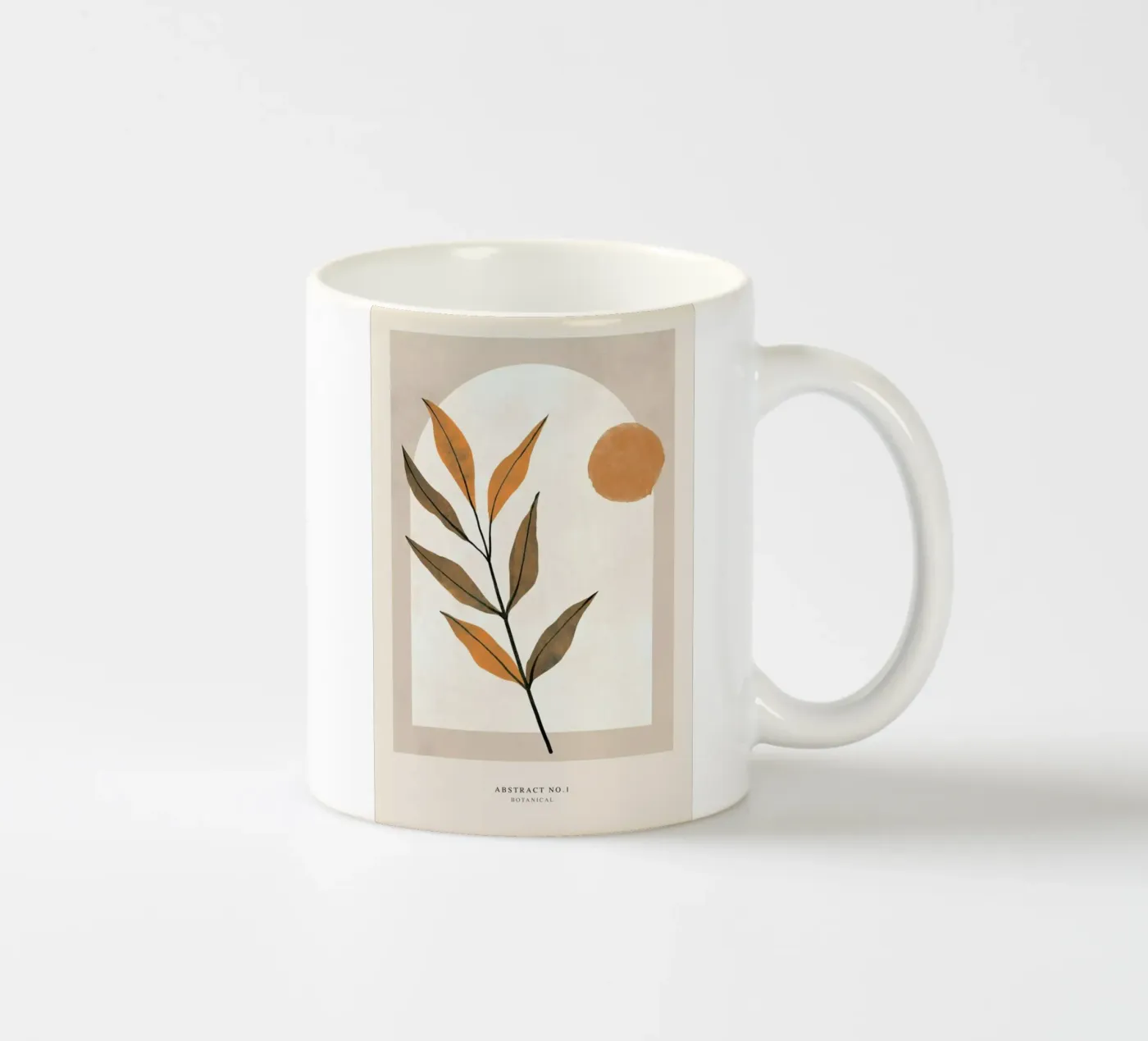 Botanical ceramic mug by Graphite