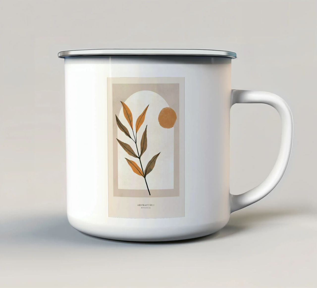 Botanical tazza in smalto da Graphite