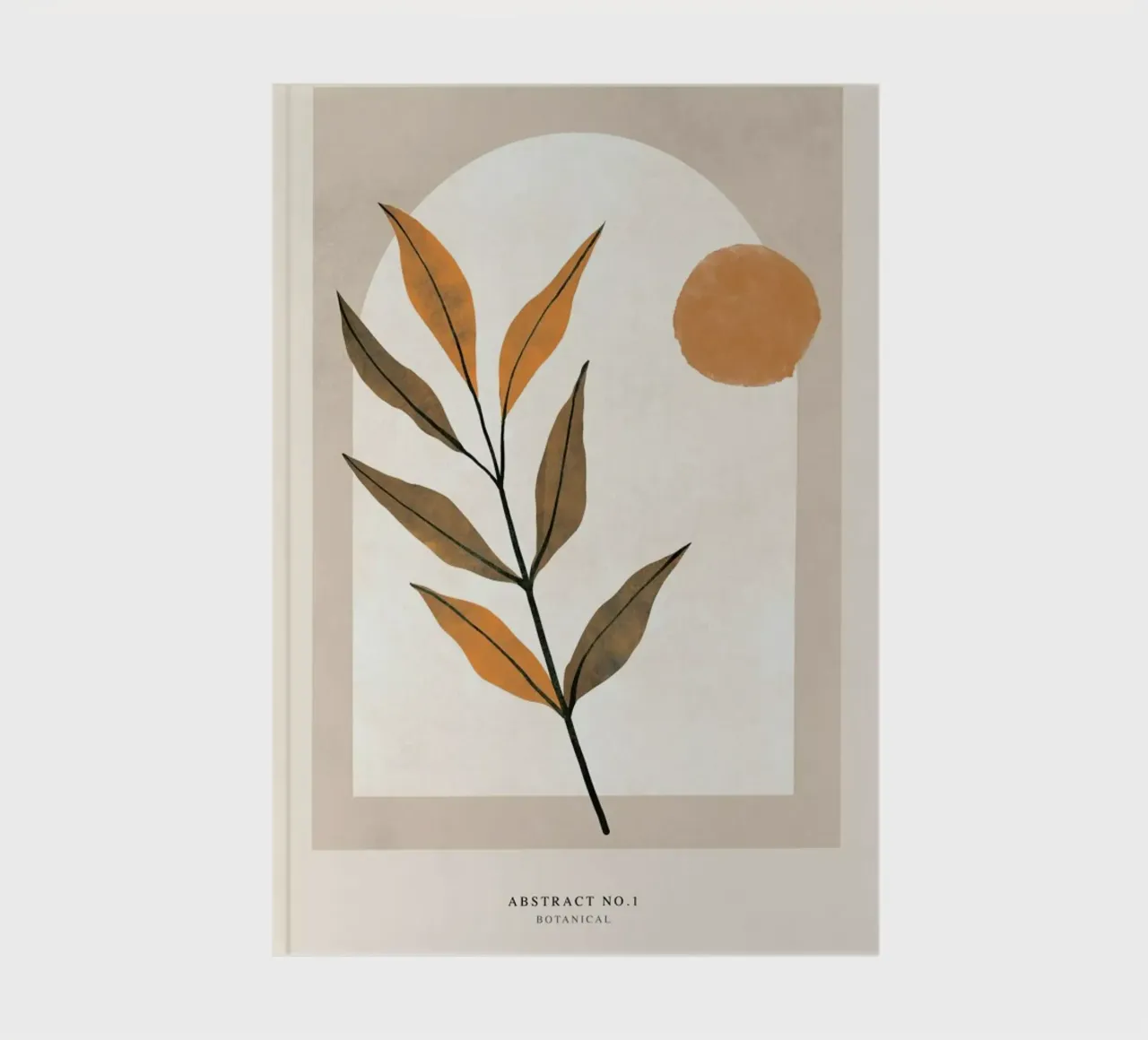 Botanical Notizbuch von Graphite
