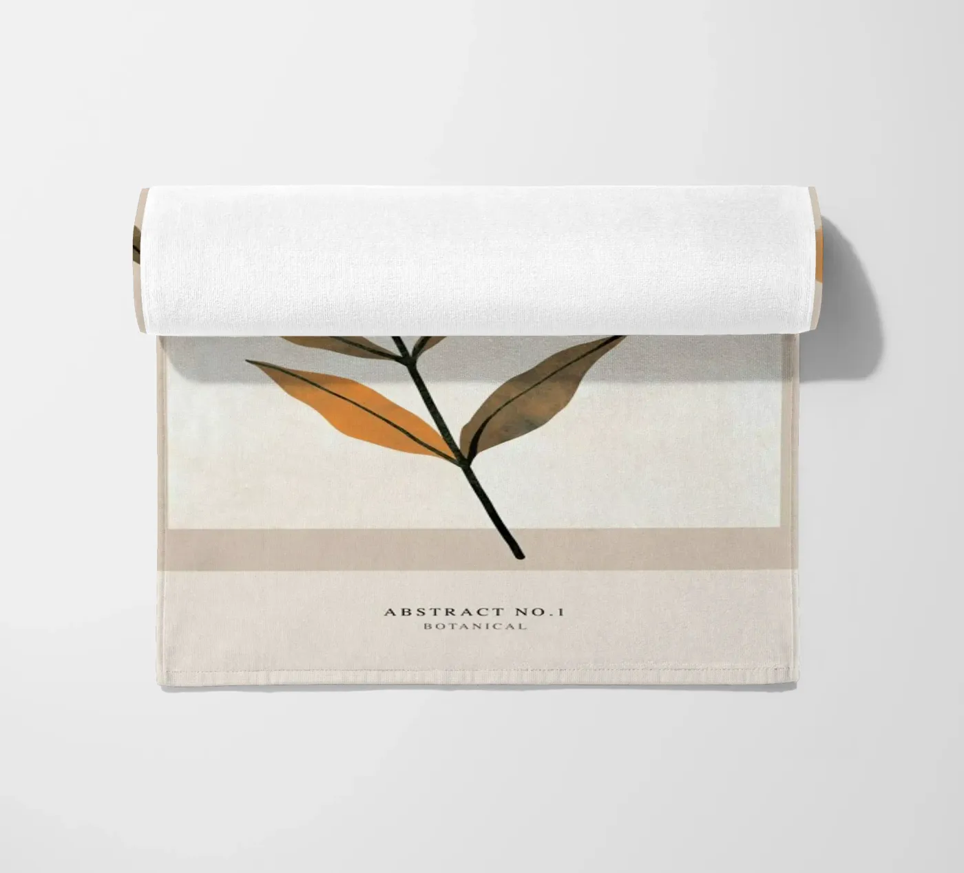 Botanical beach towel by Graphite