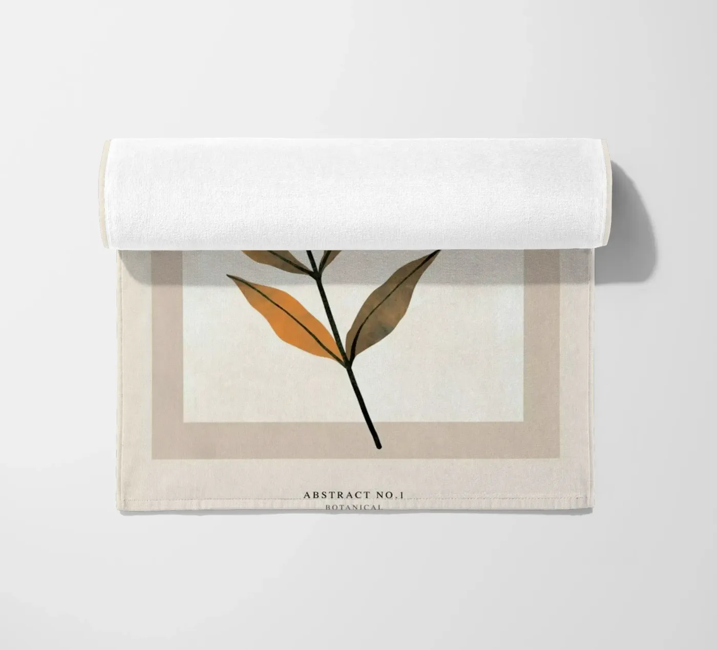 Botanical beach towel by Graphite