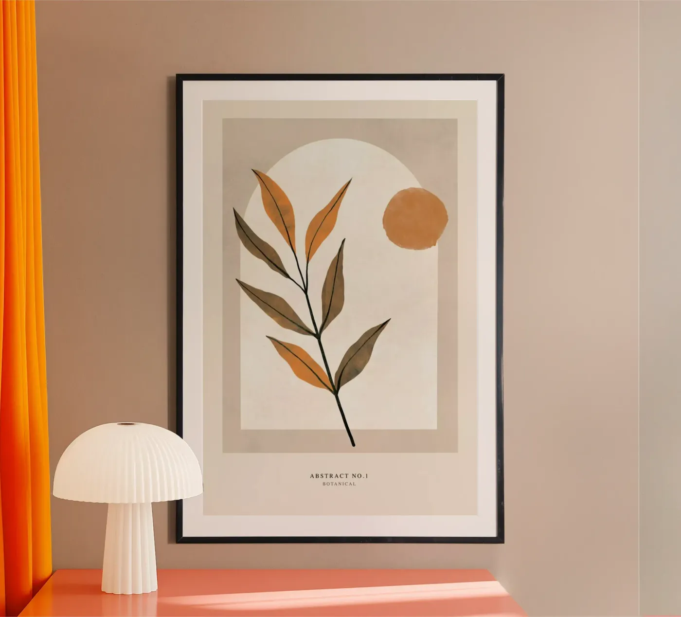 Botanical poster da Graphite