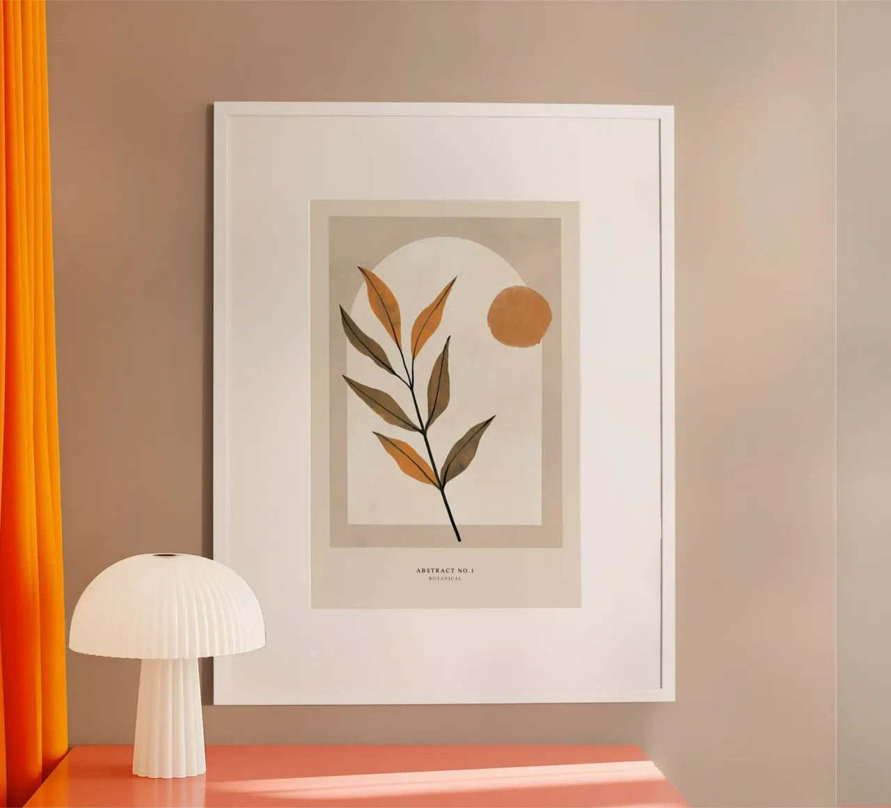 Botanical poster da Graphite