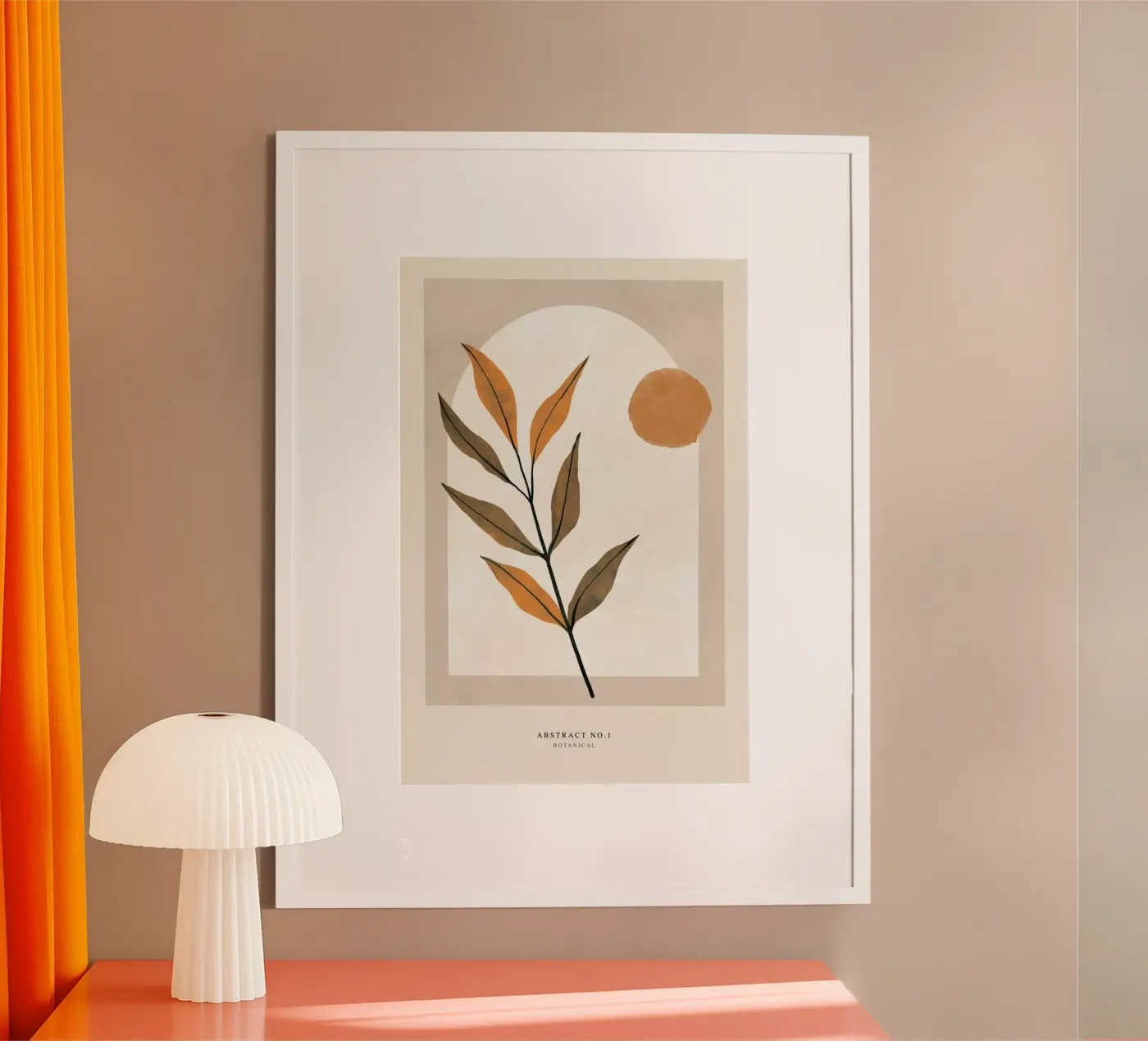 Botanical poster van Graphite
