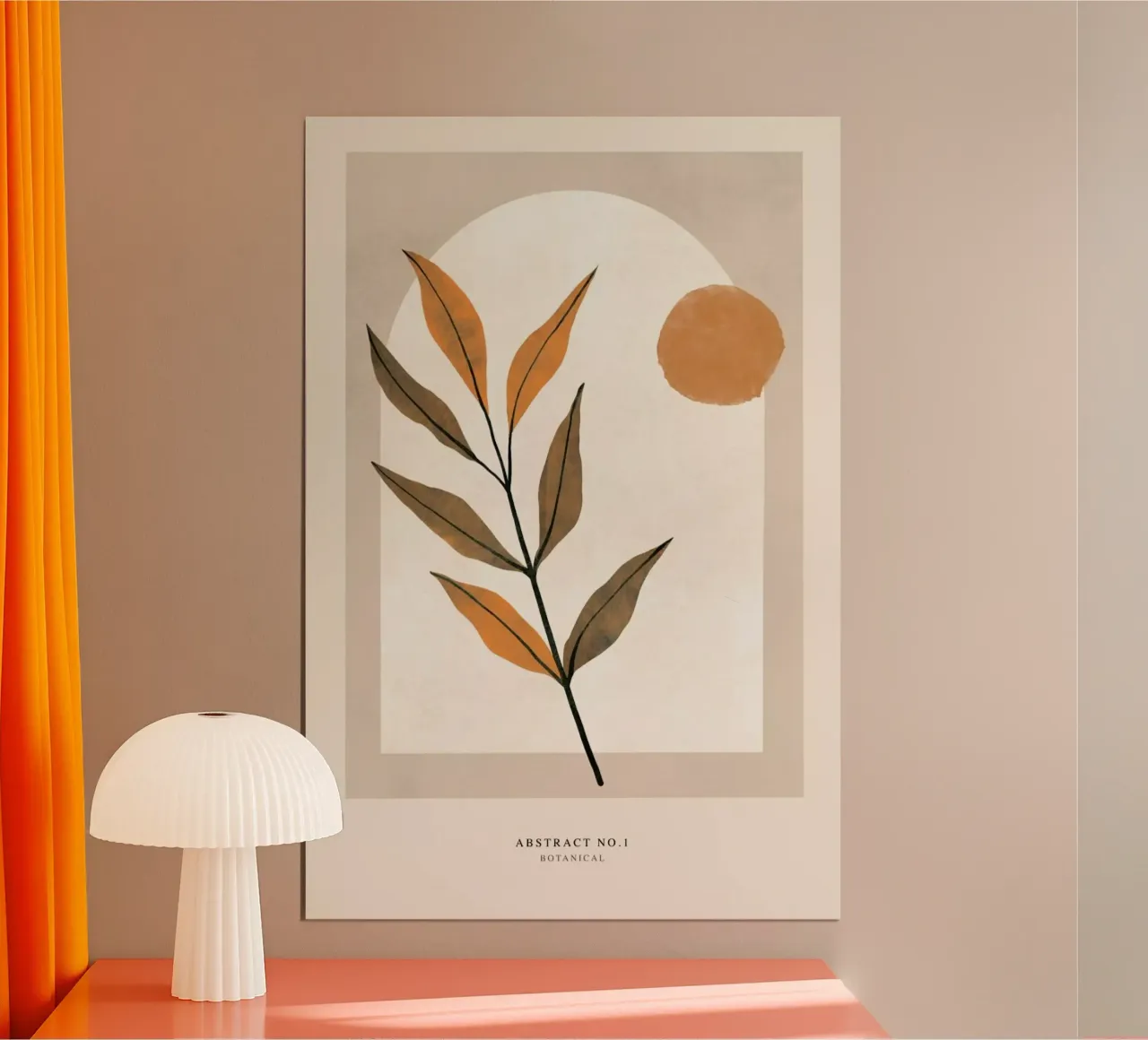 Botanical poster da Graphite