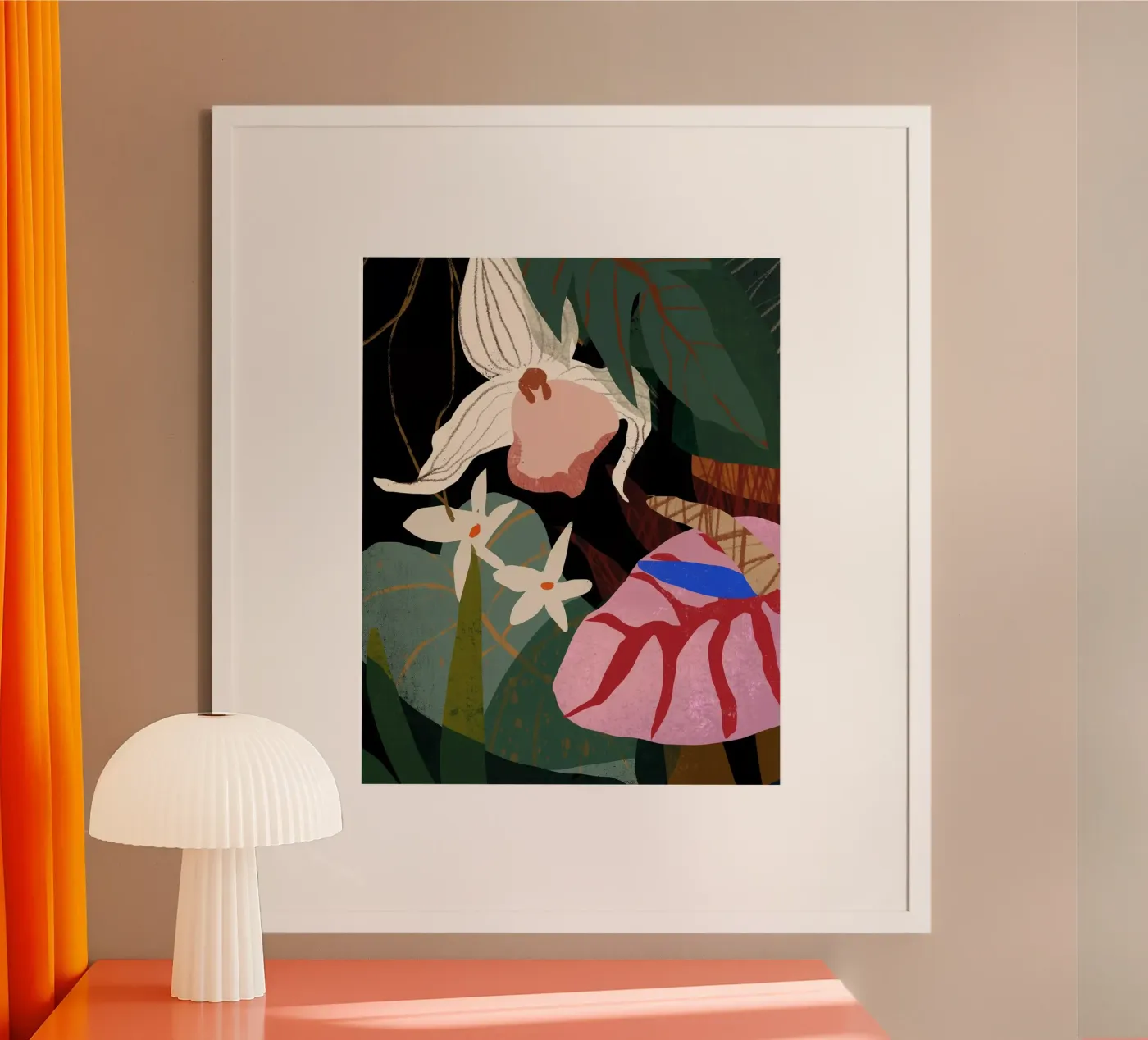 Orchid poster by Arty Guava