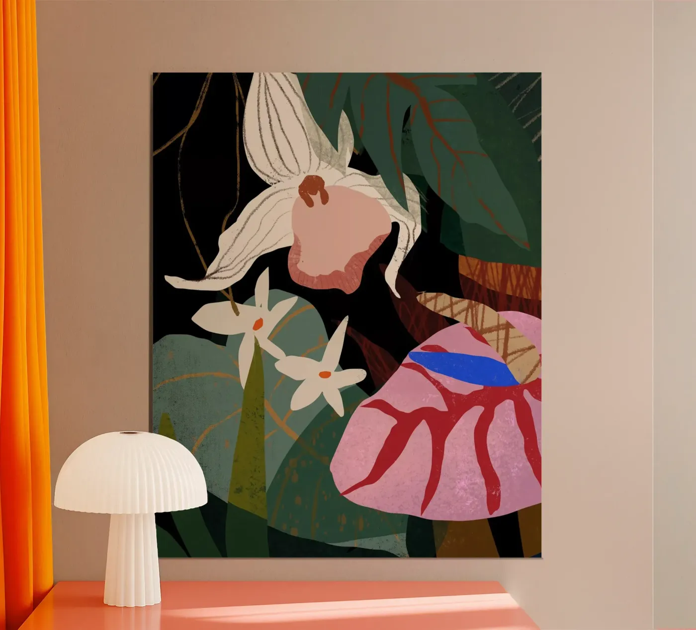 Orchid poster by Arty Guava